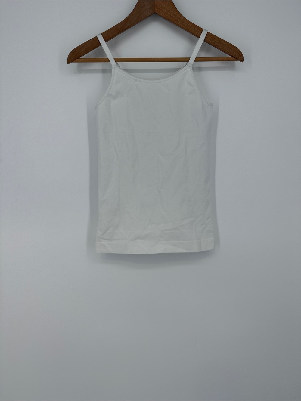 Shapermint White Slim Strap Camisole Size Large